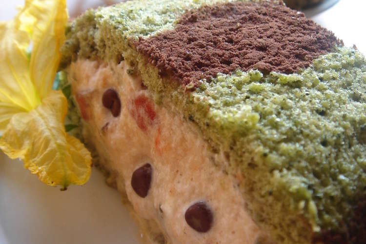 スイカのアイスロールケーキ レシピ 作り方 By Iano クックパッド