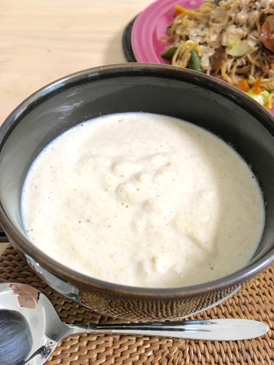 切干大根の煮物&カシューナッツのスープの写真
