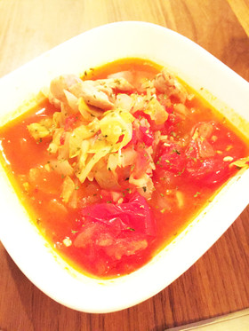 脂肪燃焼スープ 簡単 鶏肉入り 水いらず