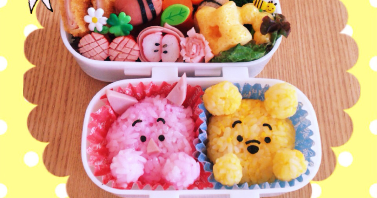 キャラ弁簡単ディズニーおにぎりプーさん レシピ 作り方 By きゃわいいチャチャ クックパッド 簡単おいしいみんなのレシピが355万品