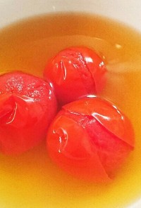 さっぱり♪トマトの和風昆布スープ