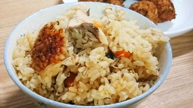 サバ水煮缶の炊き込みご飯