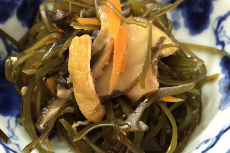 冷めても美味しい 切り昆布と椎茸の煮物 レシピ 作り方 By ふぃ ぐど クックパッド 簡単おいしいみんなのレシピが352万品