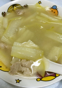 冬瓜と豚肉スープ