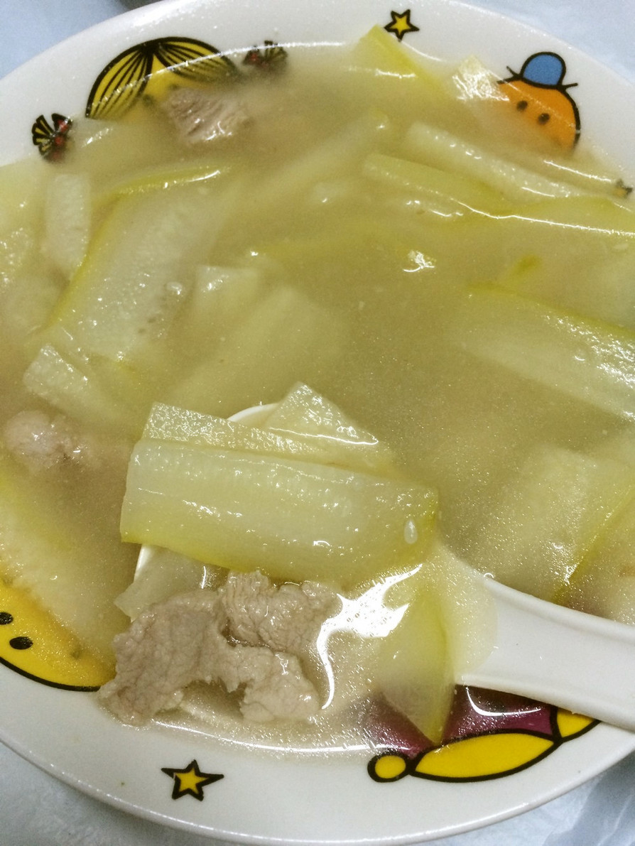冬瓜と豚肉スープの画像