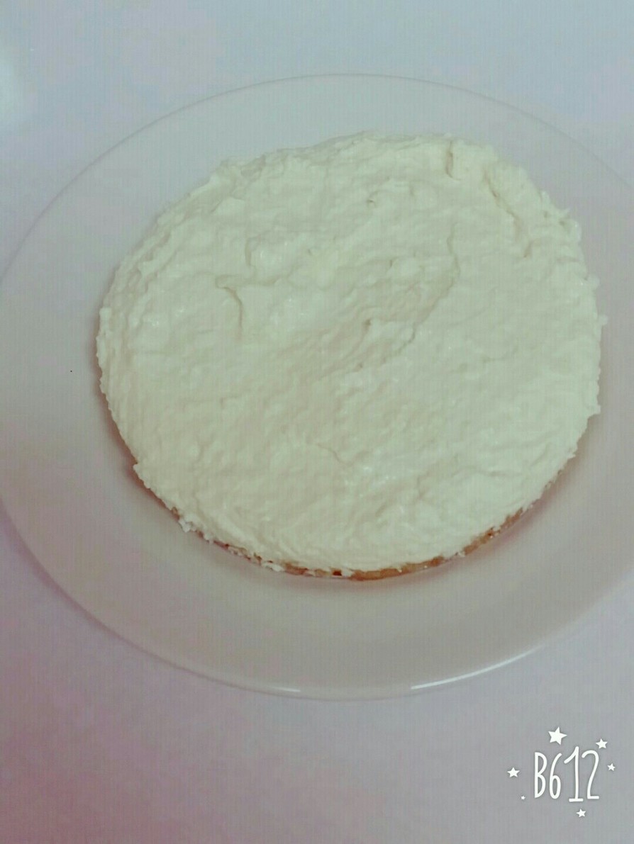 １時間でできる簡単クリームチーズケーキ！の画像