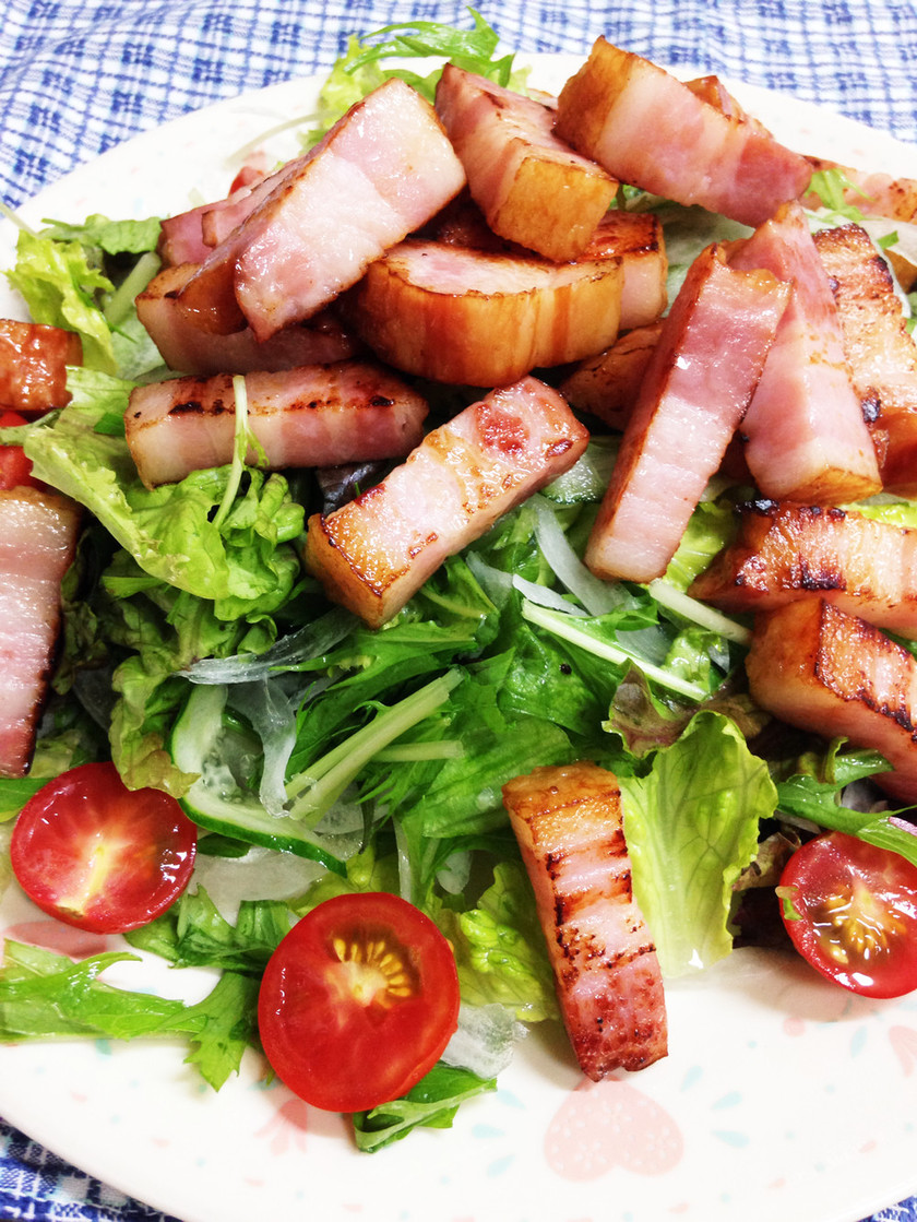 チェダーベーコンランチのポテトサラダのレシピ