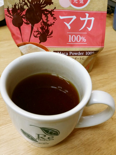 マカ入りジンジャー紅茶の写真