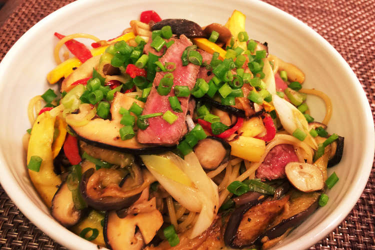 野菜たっぷり和風パスタ レシピ 作り方 By チキン野郎まも クックパッド 簡単おいしいみんなのレシピが356万品