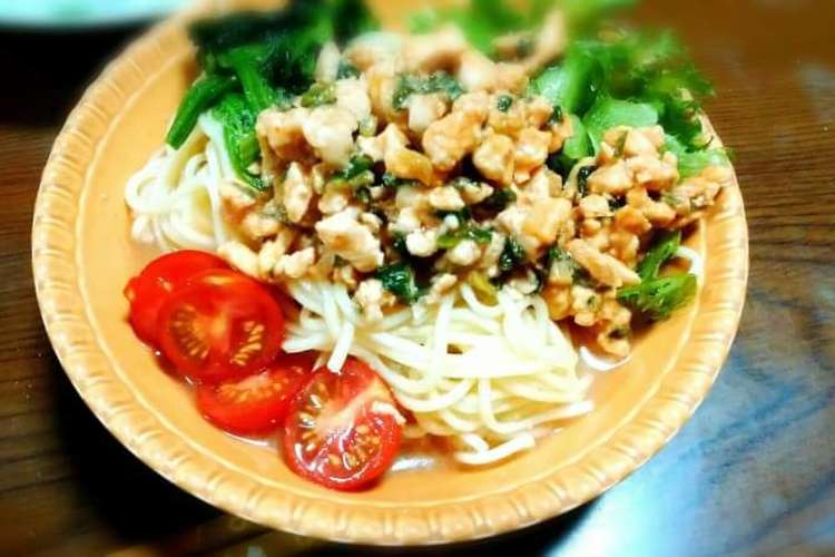簡単アレンジ さっぱり冷やし坦々麺 レシピ 作り方 By リリ猫さんฅ ﻌ ฅ クックパッド 簡単おいしいみんなのレシピが357万品