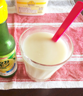 飲む点滴☆甘酒ヨーグルトドリンク