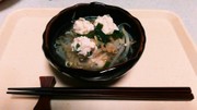 簡単!もやしと鶏だんごのスープの写真