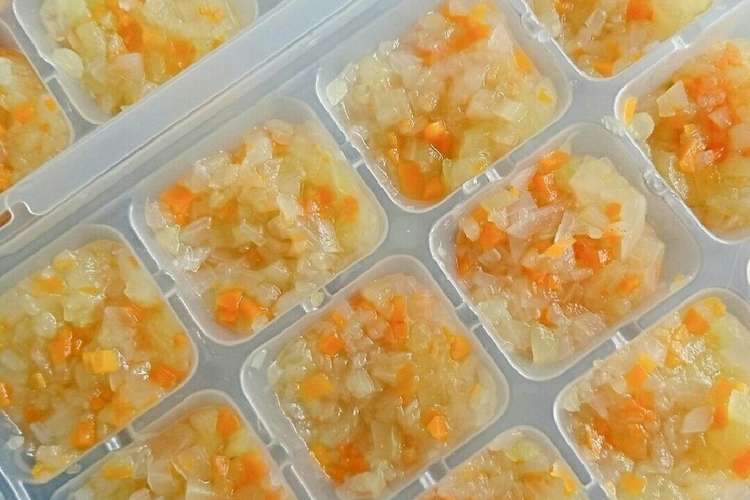 離乳食中期に 簡単ミックス野菜 レシピ 作り方 By リナyo クックパッド 簡単おいしいみんなのレシピが376万品