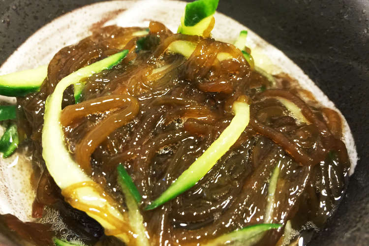 きゅうりともずくの酢の物 レシピ 作り方 By しまちょー クックパッド