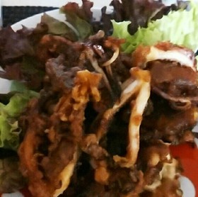 イカゲソ唐揚げ