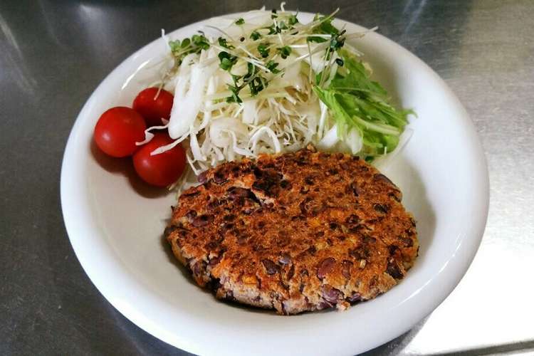 小豆茶の残りの小豆でハンバーグ レシピ 作り方 By おふみ クックパッド 簡単おいしいみんなのレシピが355万品