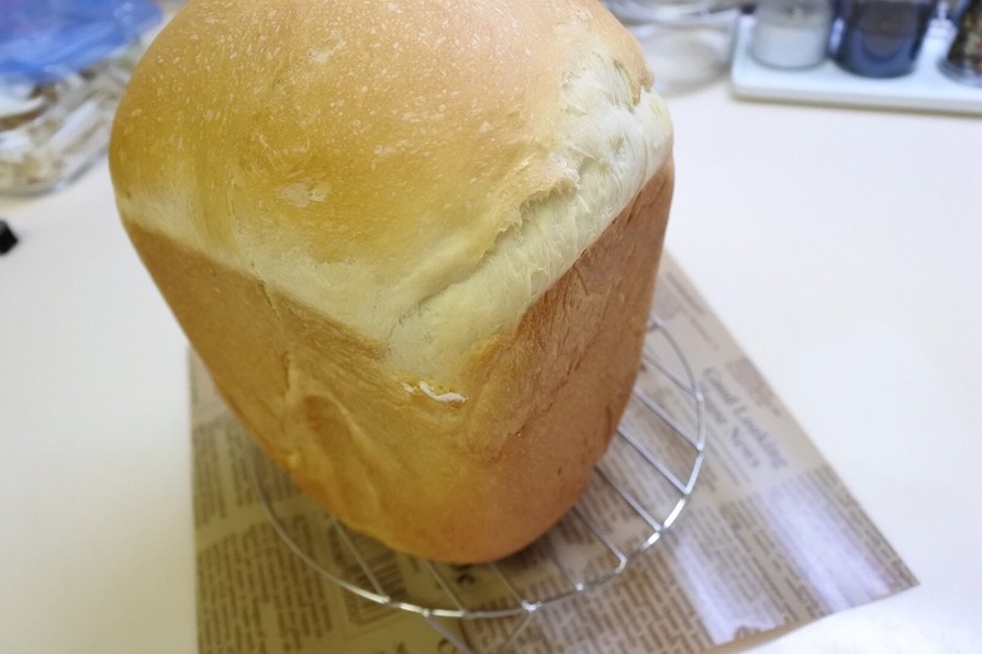 HB 早焼きコースでふんわり食パン♡の画像