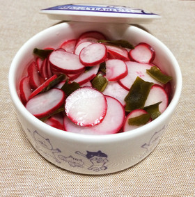 簡単ラデッシュの浅漬け