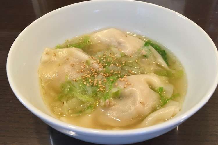餃子の王将 生餃子で中華スープ レシピ 作り方 By 季節ごはん クックパッド 簡単おいしいみんなのレシピが352万品