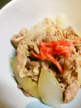 簡単!家でもできる美味しい牛丼♪