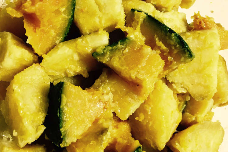 レンジでチン かぼちゃと安納芋の温野菜 レシピ 作り方 By Oo Aki クックパッド 簡単おいしいみんなのレシピが366万品