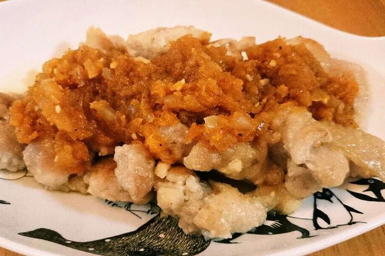 鶏肉の玉ねぎ 人参ソース レシピ 作り方 By 元気 らぶ クックパッド 簡単おいしいみんなのレシピが360万品