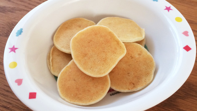 バナナパンケーキ 手づかみ 離乳食後期 レシピ 作り方 By U クックパッド 簡単おいしいみんなのレシピが352万品