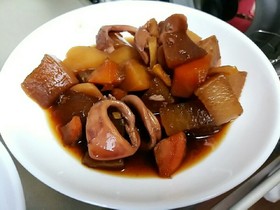 いかと野菜の適当簡単煮物♪