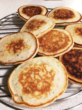 食物繊維たっぷりのホットケーキ