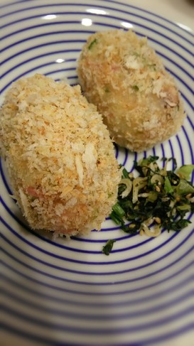 簡単ヘルシー♪焼きコロッケ~焼きそば編