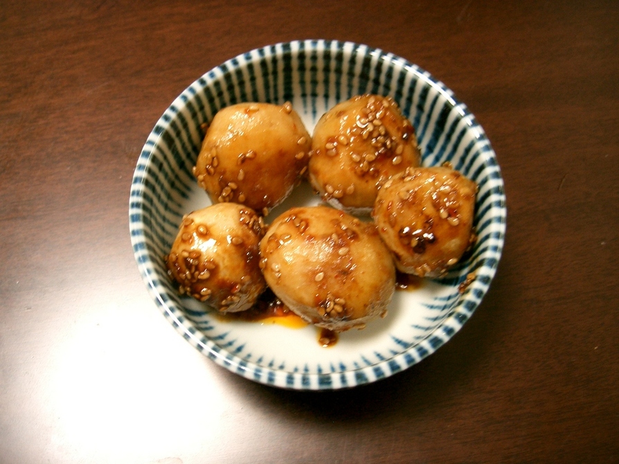 ゴマが薫る　焼き里芋の画像