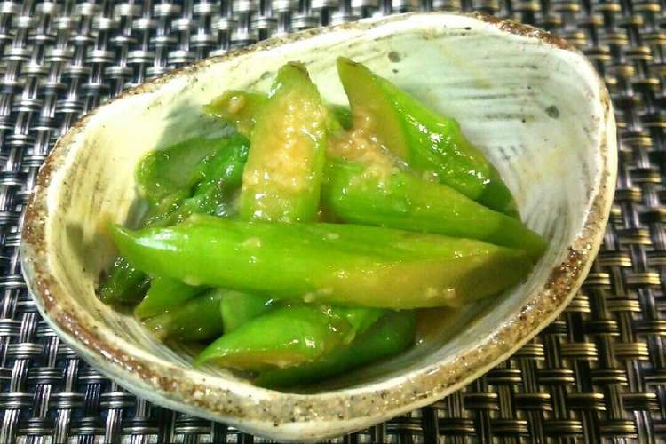 超簡単 アスパラのコクうま醤油麹和え レシピ 作り方 By 弓張り月 クックパッド