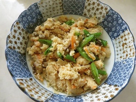 ひよこ豆でおから