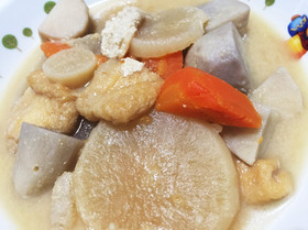 とっても美味しい里芋の味噌大根煮♪