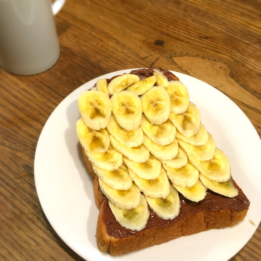 ヌテラバナナブレッドのレシピ