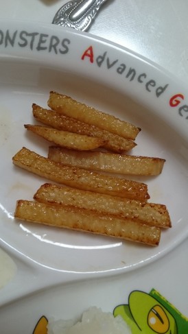 離乳食完了期☆長芋ソテー