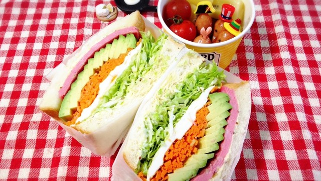 サンドイッチをクッキングシートで包む方法 レシピ 作り方 By ゆずなさち クックパッド