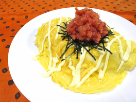 【旨い】明太子マヨネーズオムライス♪