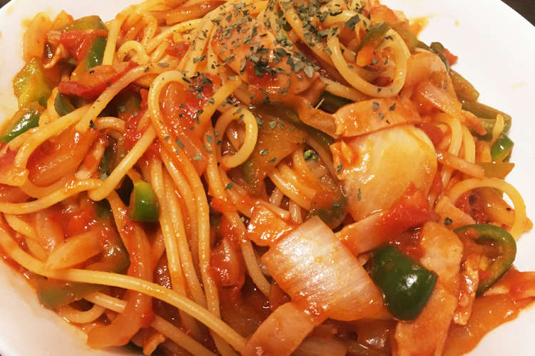 ナポリタンスパゲティ 本格 簡単 旨い レシピ 作り方 By いっちゃんレシピ クックパッド 簡単おいしいみんなのレシピが355万品