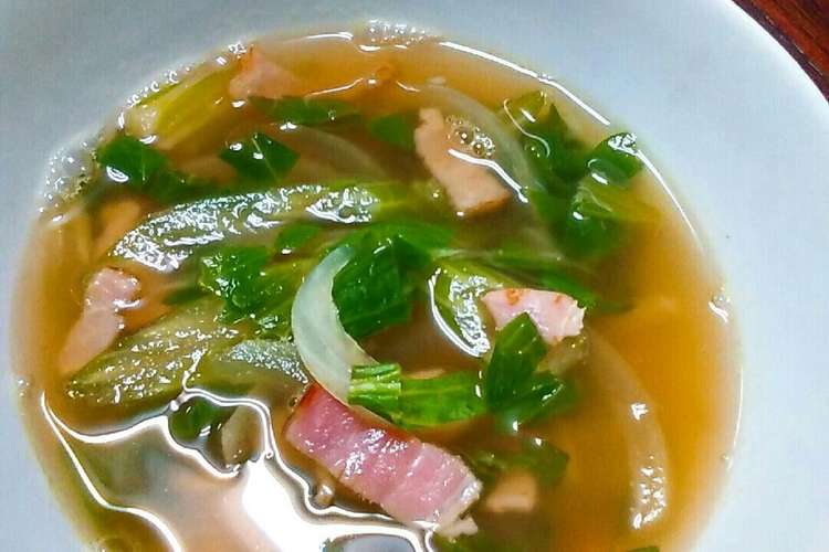 節約レシピ セロリの葉っぱスープ レシピ 作り方 By えのpon クックパッド 簡単おいしいみんなのレシピが360万品