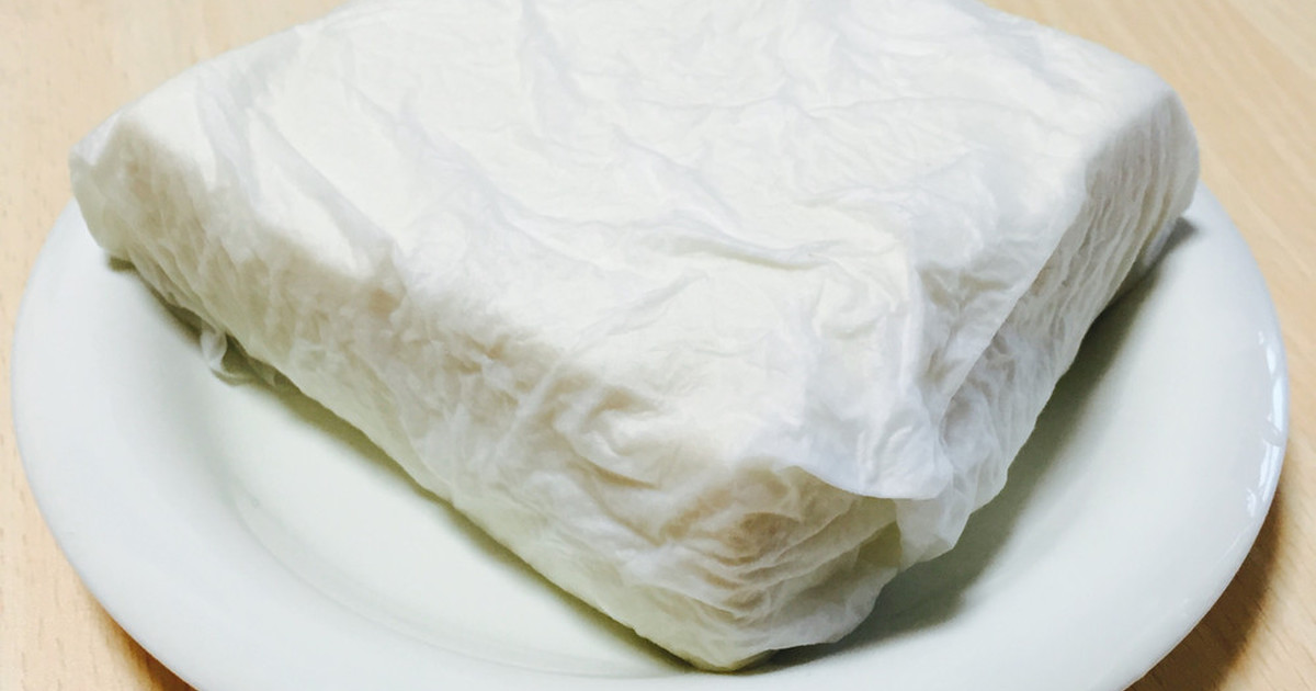 レンジで簡単時短 豆腐の水切り レシピ 作り方 By さらん クックパッド 簡単おいしいみんなのレシピが359万品
