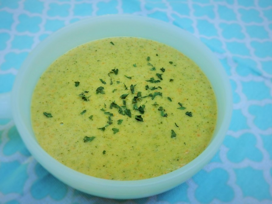 ブロッコリーチェダースープのレシピ