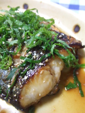 さわらのしそ香焼き