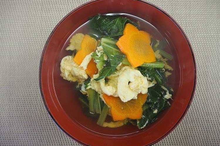 かき菜のたまごとじ レシピ 作り方 By 佐野市生研g協議会 クックパッド