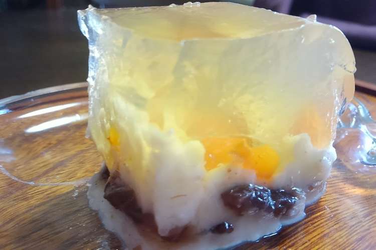 梅酒 牛乳 小豆の三色寒天ゼリー レシピ 作り方 By さざえさんの家 クックパッド 簡単おいしいみんなのレシピが373万品