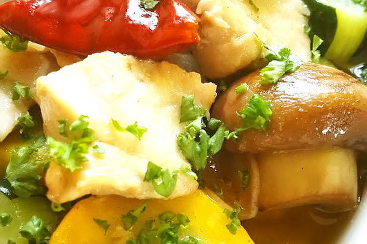 鶏むね肉とマッシュルームのアヒージョ レシピ 作り方 By クックラボ北陸 クックパッド