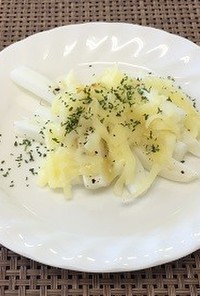 白菜の軸のチーズ焼き