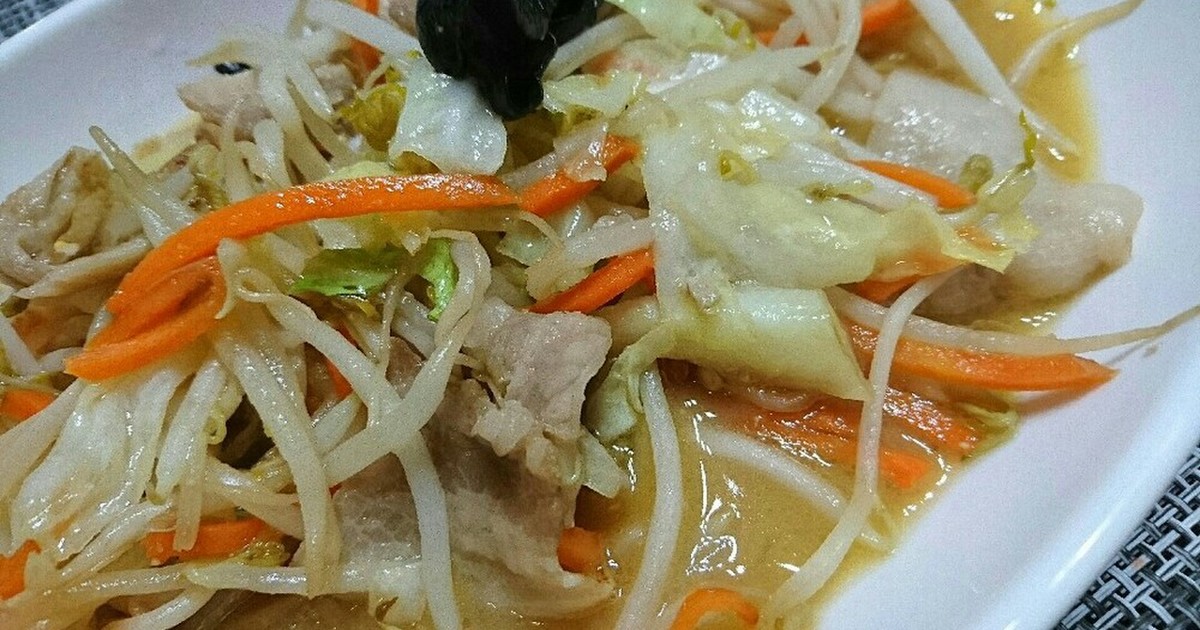 味噌バター野菜炒め！ラーメンの具にも！ by sem★ 【クックパッド】 簡単おいしいみんなのレシピが358万品