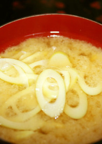 淡竹（ハチク）の味噌汁