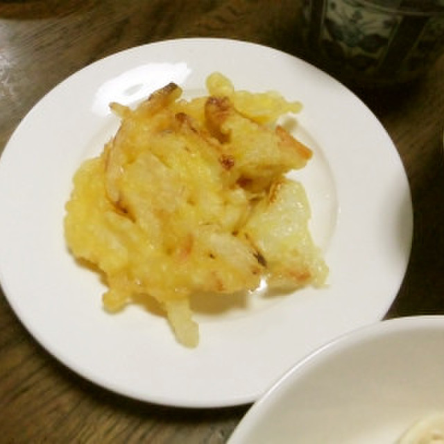 芝エビ入りかき揚げ レシピ 作り方 By Kokemomo60 クックパッド 簡単おいしいみんなのレシピが353万品